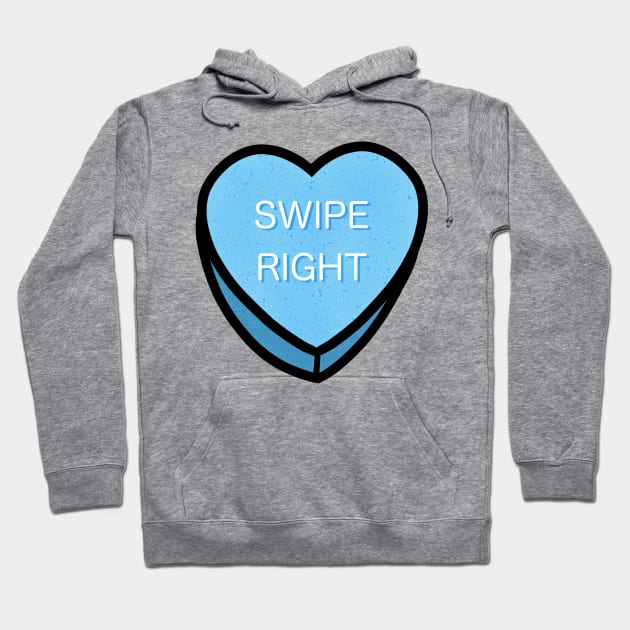 Swipe Right Hoodie by rmcbuckeye